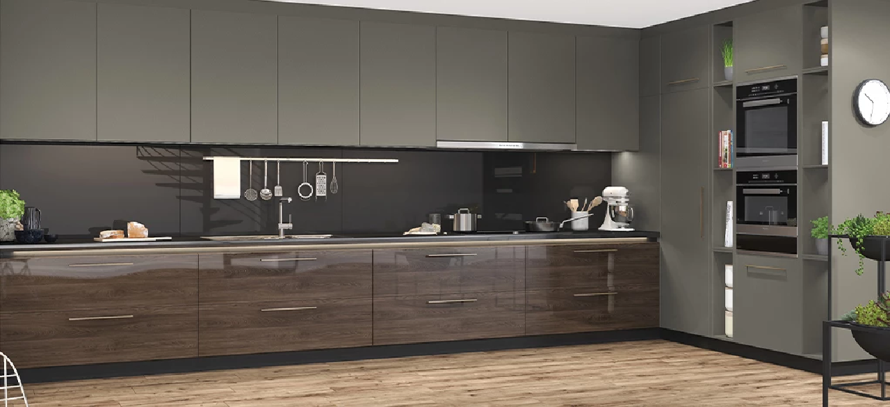 Poza Mdf Soft Touch Rock Gray, 1 fata - 728 [2]