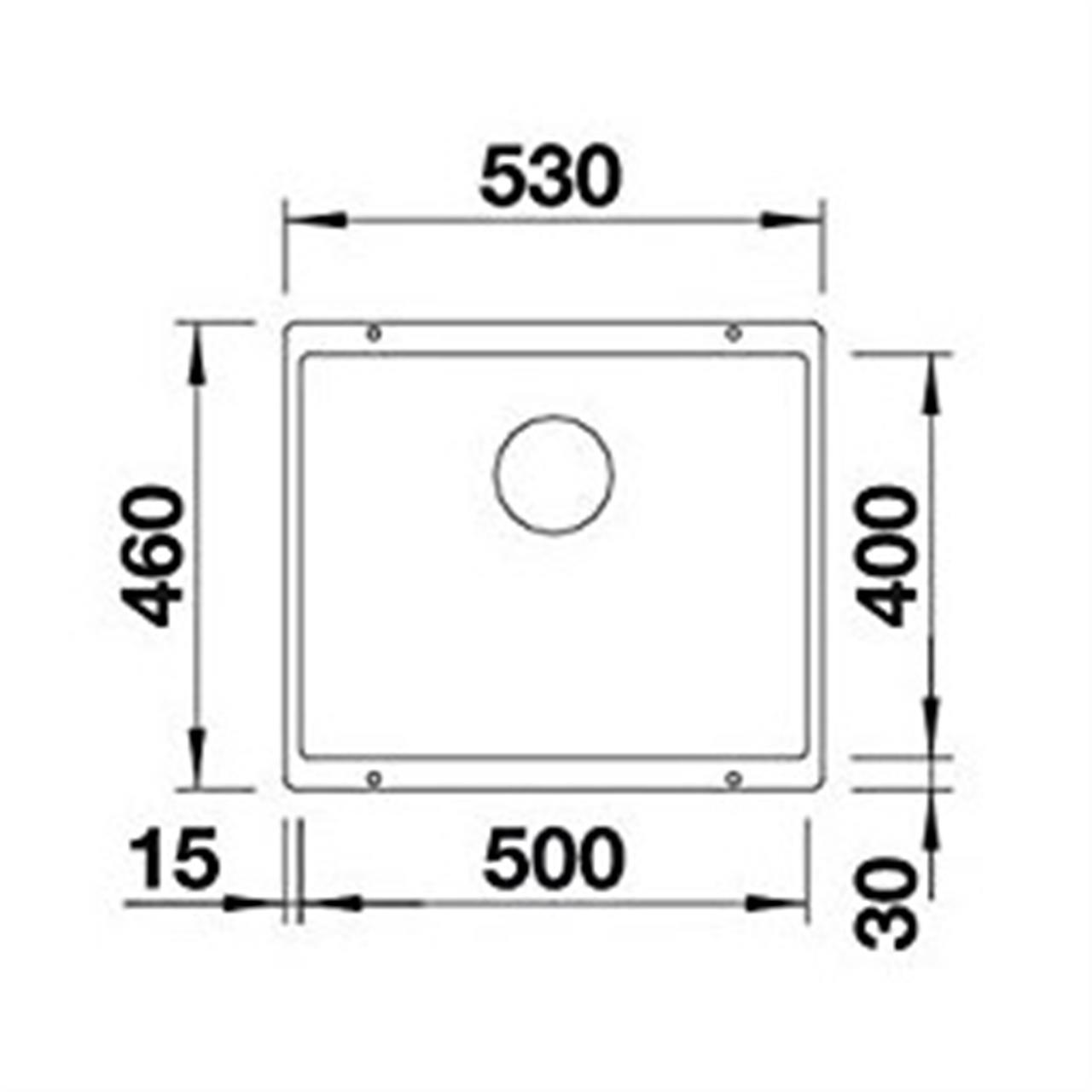 Poza Chiuveta BLANCO SUBLINE, 500U, jasmin - 518568 [7]
