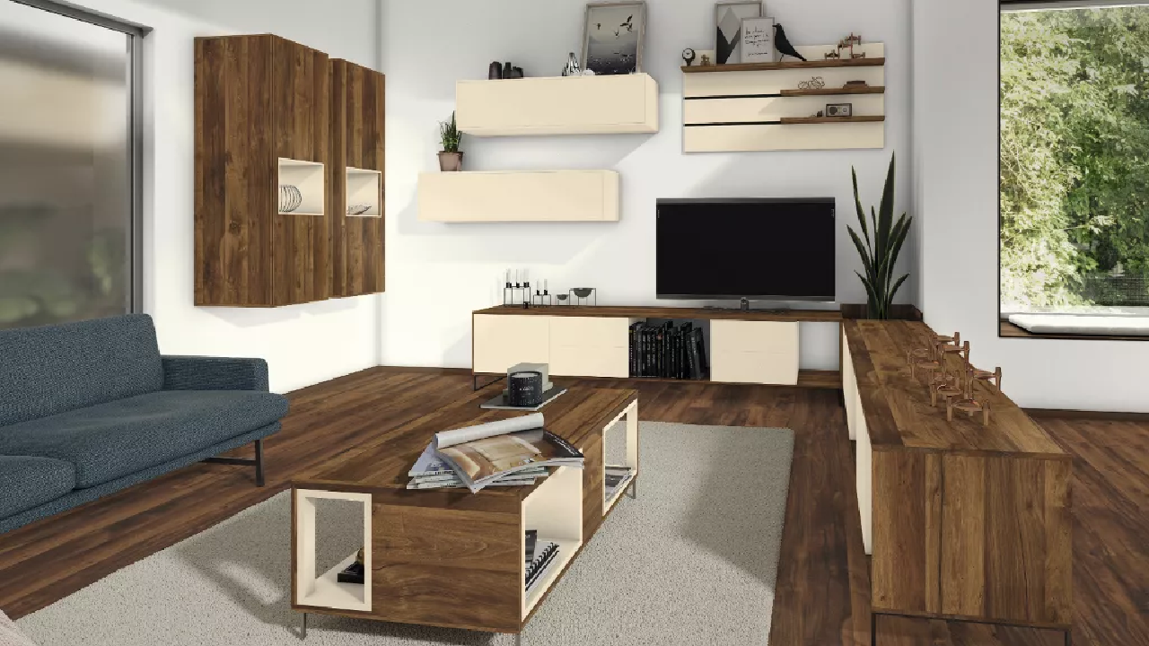 Poza Blat Stejar Hunton inchis .Deepskin Rough - h2033st10 [3]