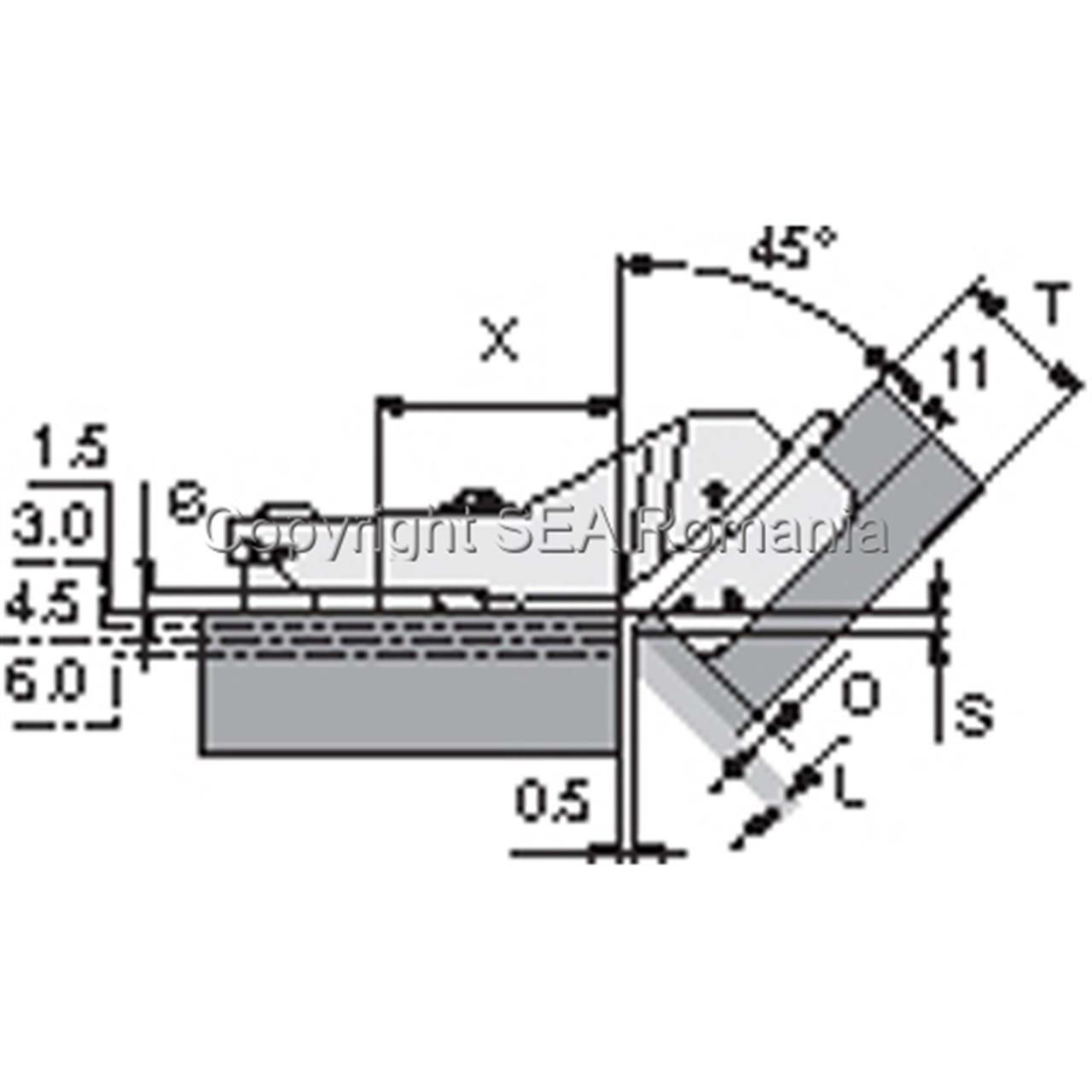 Poza aplicata +45, cu placuta - 420.12.05 [2]