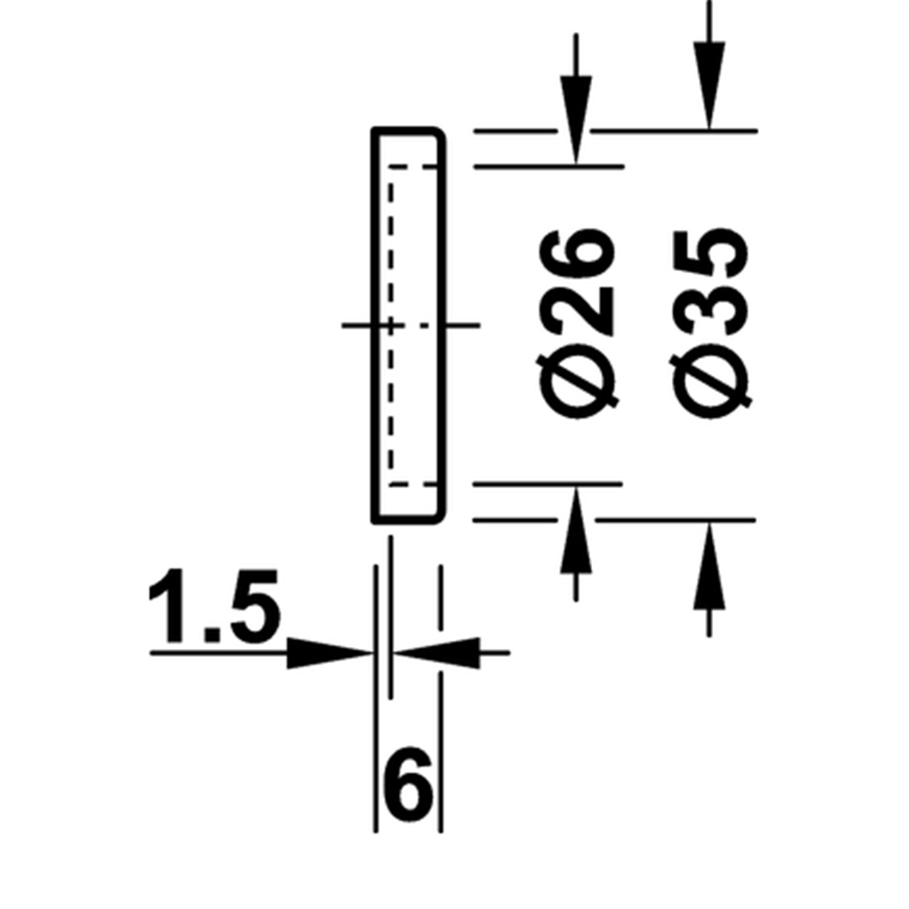 Poza Buton aluminiu - 151.63.xxx [2]