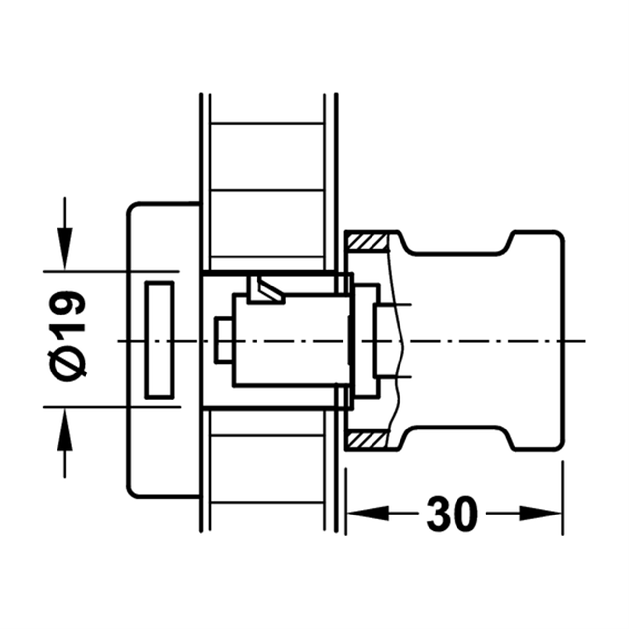 Poza Buton cu yala Symo - 229.80.xxx [3]