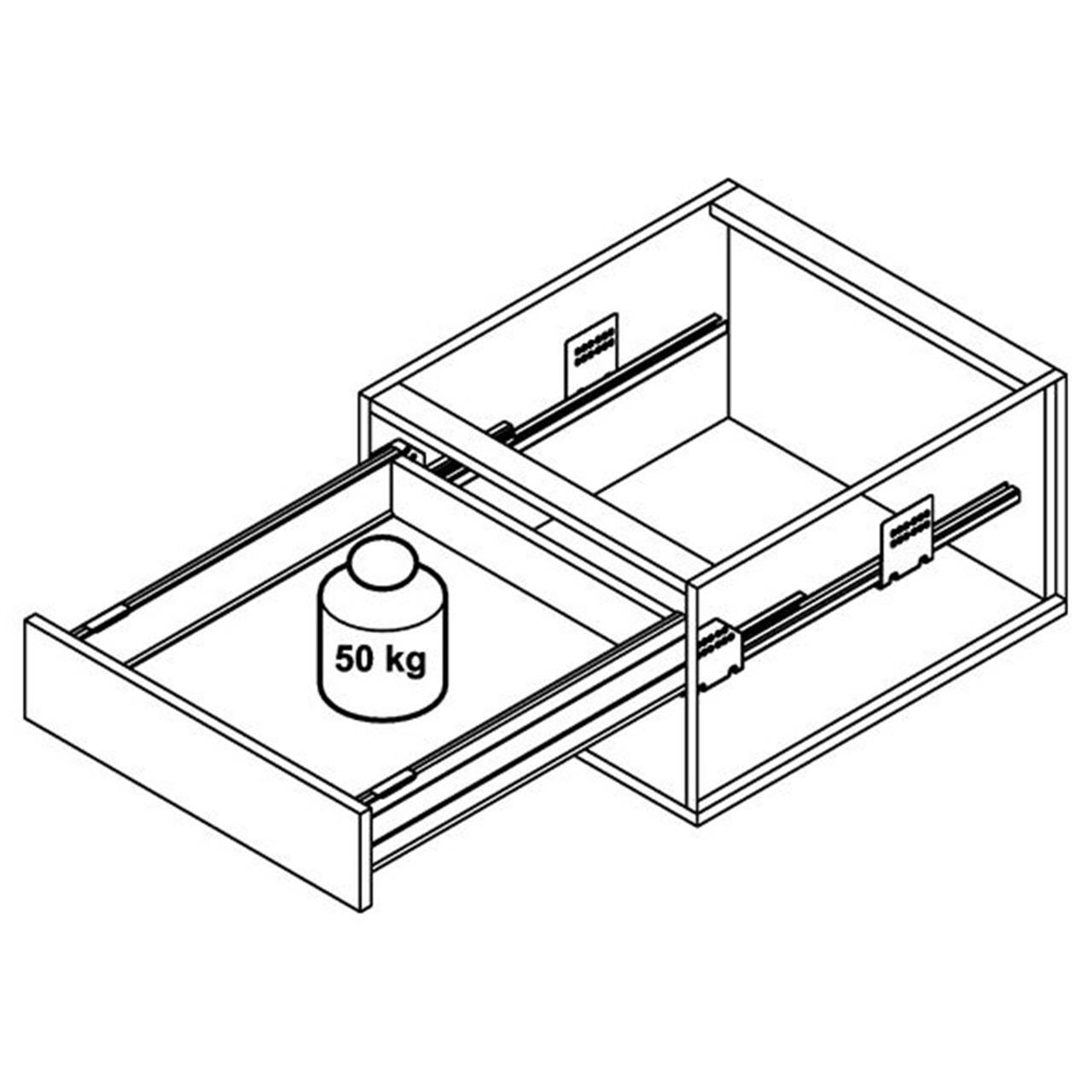 Poza Glisiera/Sertar Moovit, 50kg, gri - 553.56.2xx [5]