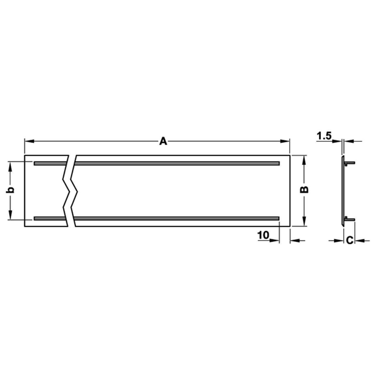 Poza Grila aerisire, aluminiu, eloxat - 575.20.xxx [3]