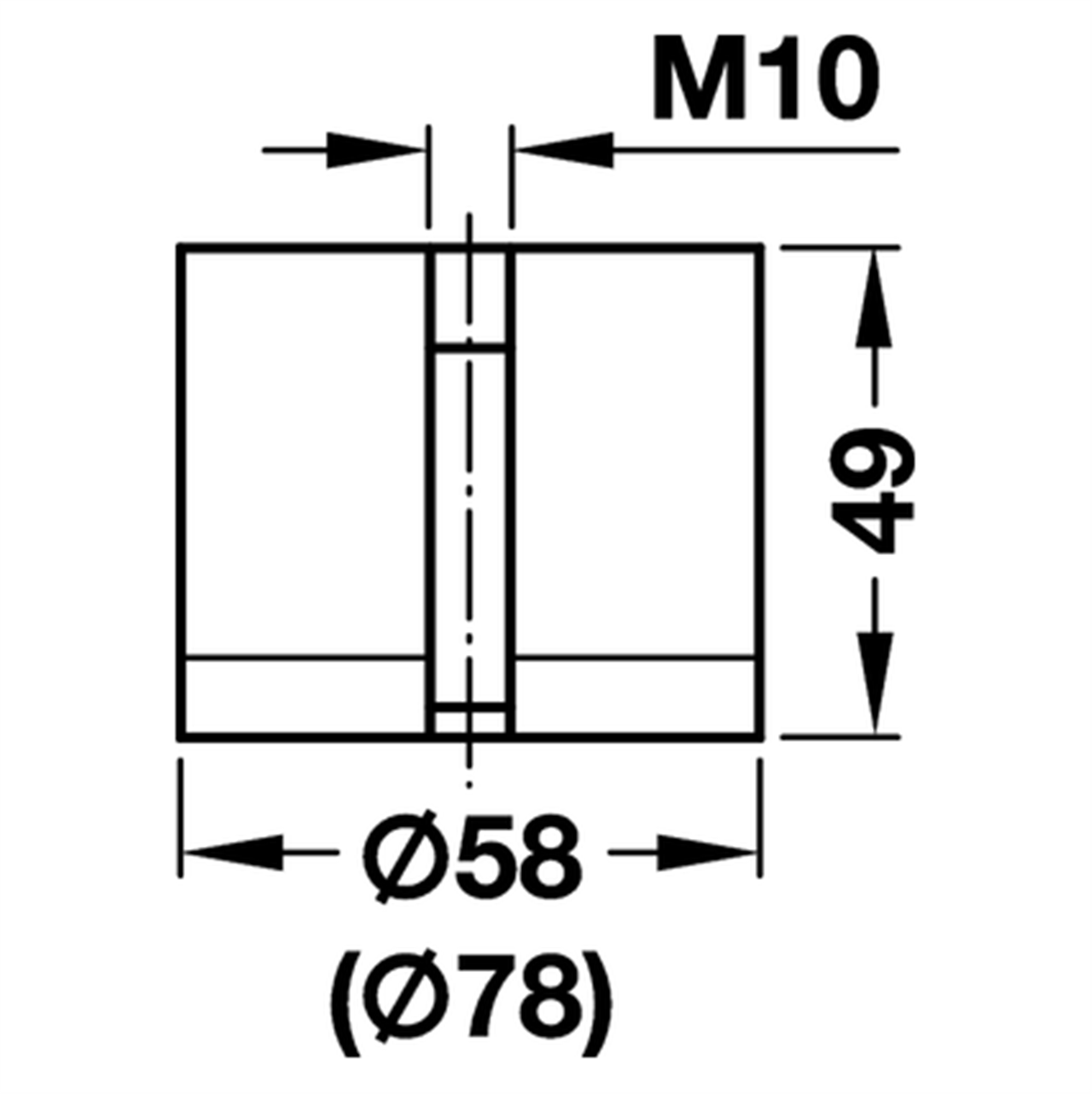 Poza Picior masa, Rondella, con - 635.06.025 [3]