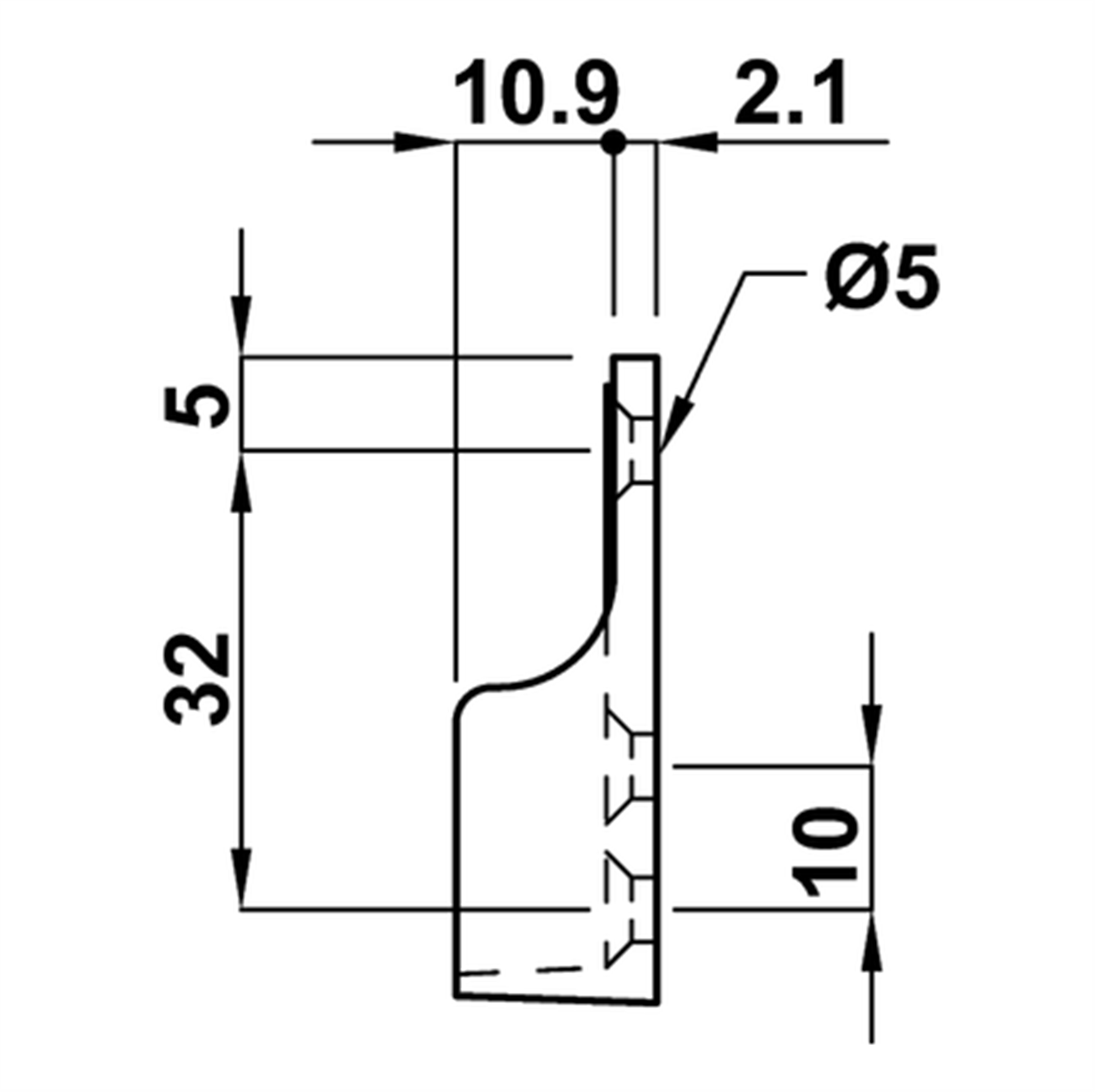 Poza Bara haine, ovala, suport - 803.33.758 [3]
