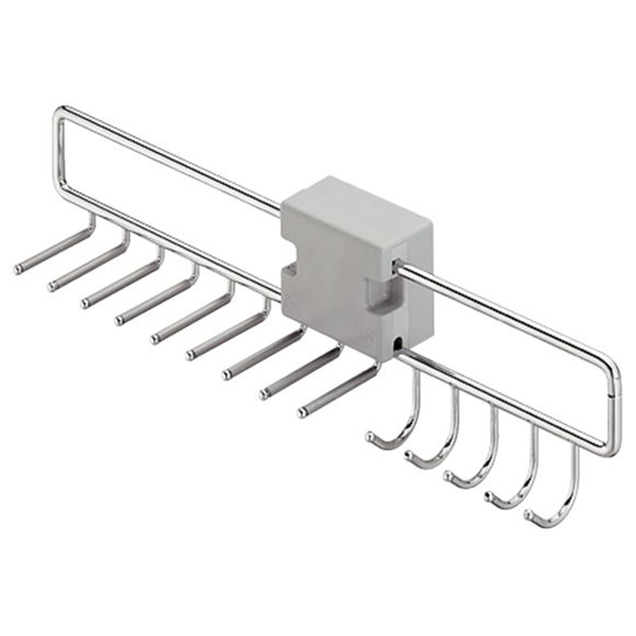 Poza Suport cravate + curele, otel, crom lucios - 807.41.211 [1]