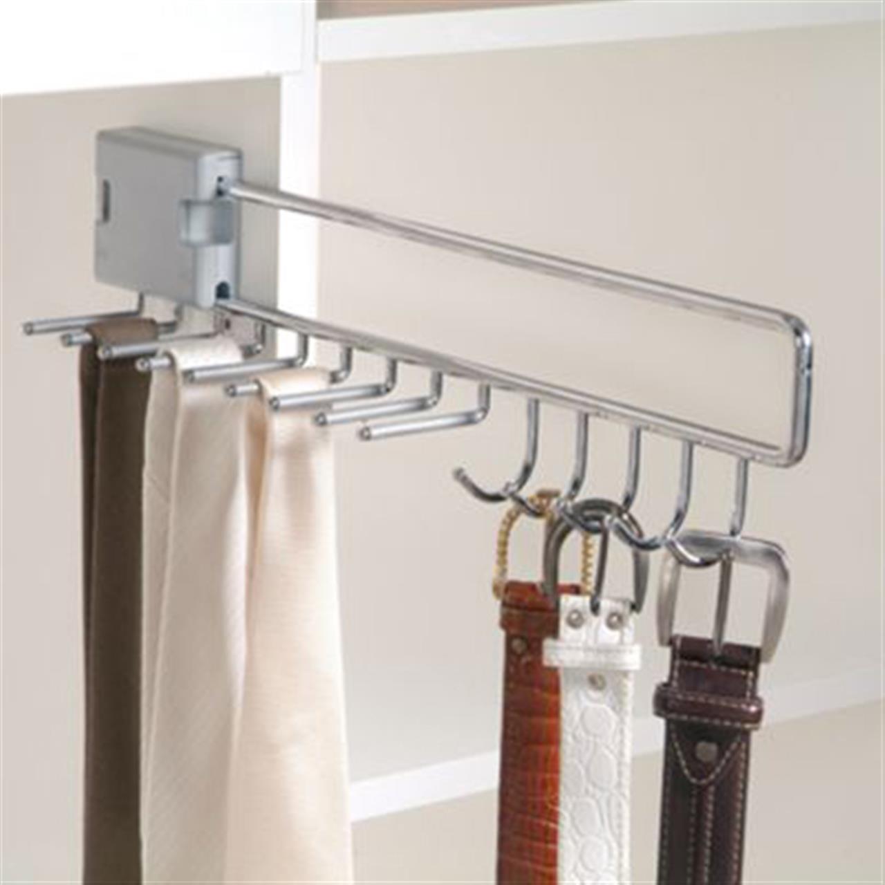 Poza Suport cravate + curele, otel, crom lucios - 807.41.211 [2]