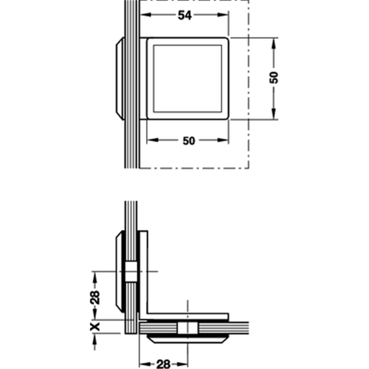 Poza Piesa imbinare geam, la 90 grade - 981.02.262 [2]