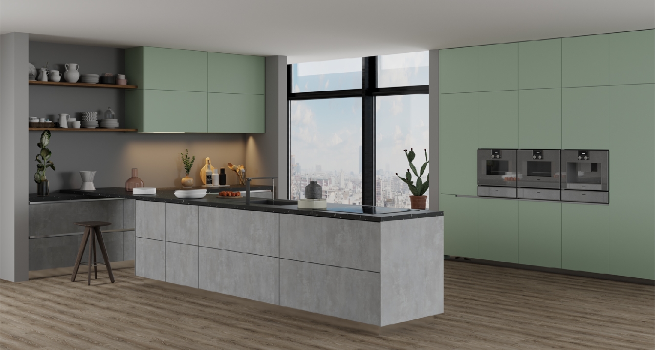 Poza Mdf Evogloss Soft Touch Mint - p010 [2]