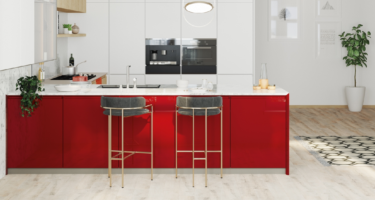Poza Mdf Evogloss Red, 1 fata - p106 [2]