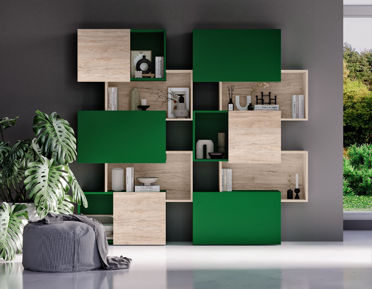 Poza Pal Oxide Green .Bureau Structure - 9561bs [2]