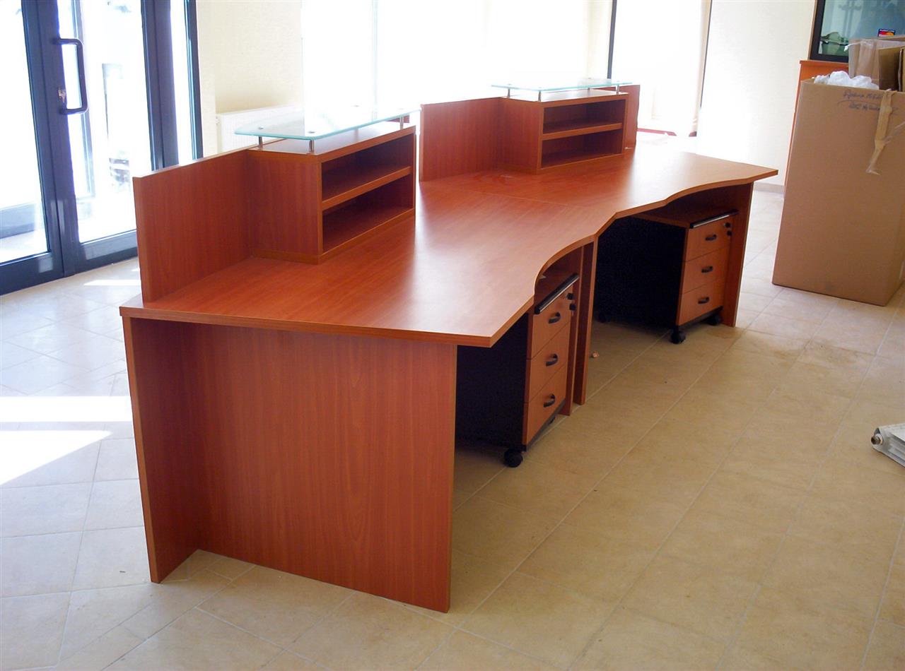 Poza Receptie curba, pal, cires - bcr040326 [1]