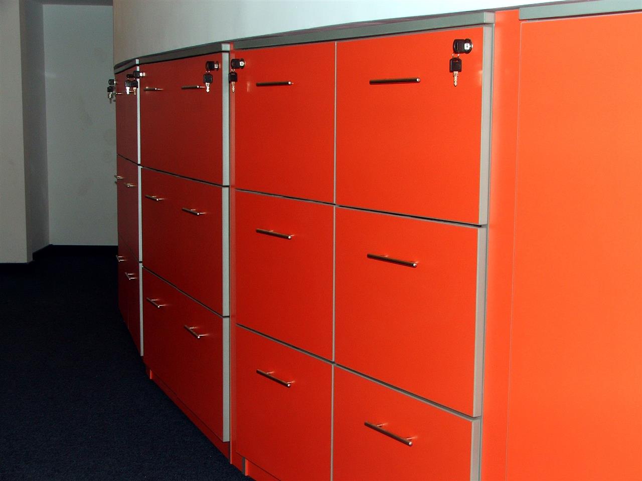 Poza Receptie curba, pal, artar, portocaliu, argintiu - bcr051130 [4]