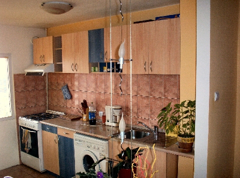 Poza Bucatarie liniara, pal, blat, mar, albastru - cbc030522 [1]