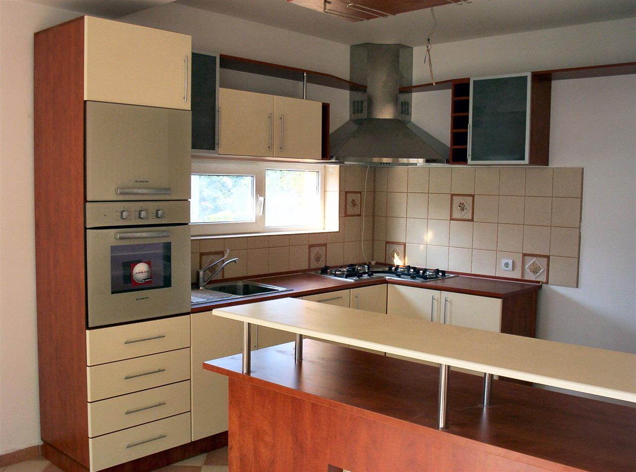 Poza Bucatarie L, bar, pal, blat, postforming, calvados, vanilie - cbc040902 [2]