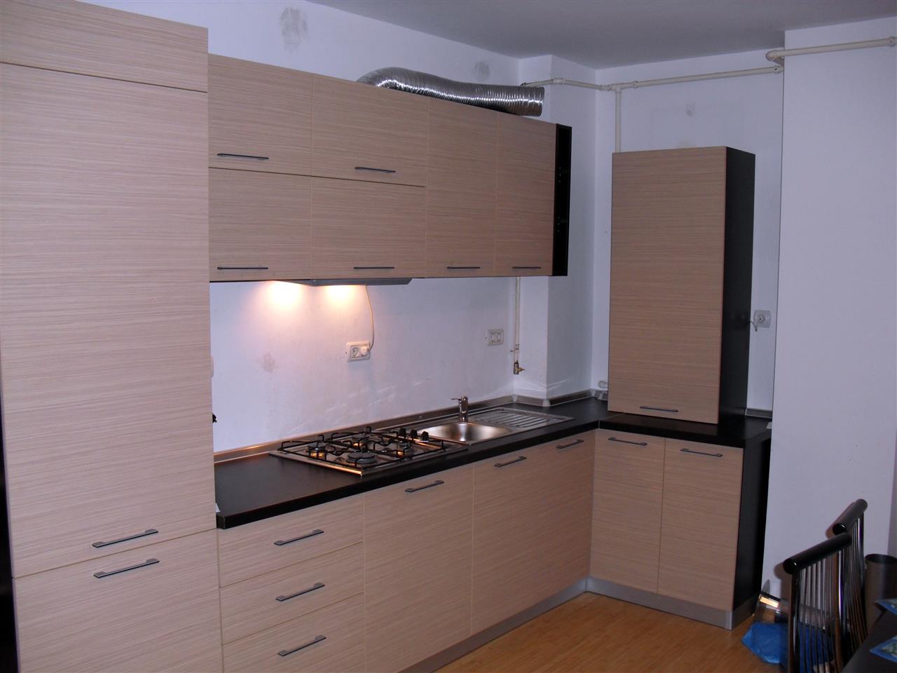 Poza Bucatarie L, pal, blat, zebrano nisip, stejar Ferrara brun - cbc090131 [2]