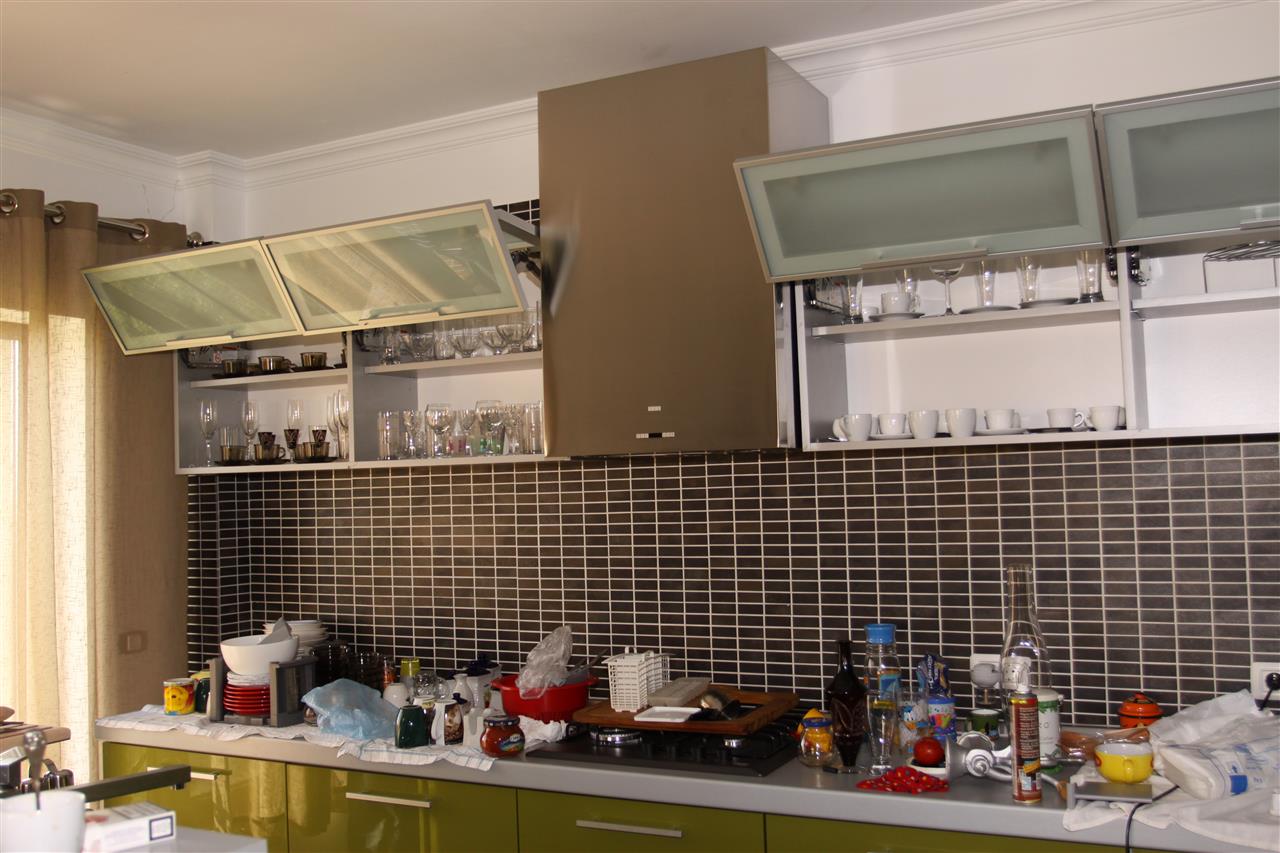 Poza Bucatarie liniara, pal/pal lucios, blat, verde, alb - cbc091008 [2]