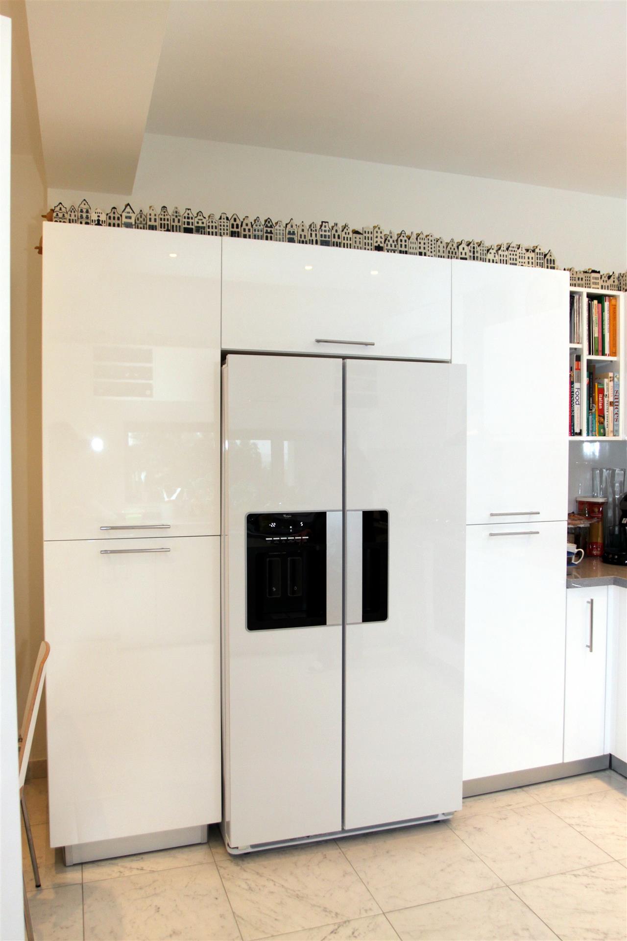 Poza Bucatarie U, pal/pal lucios, blat, alb - cbc130208 2 [1]