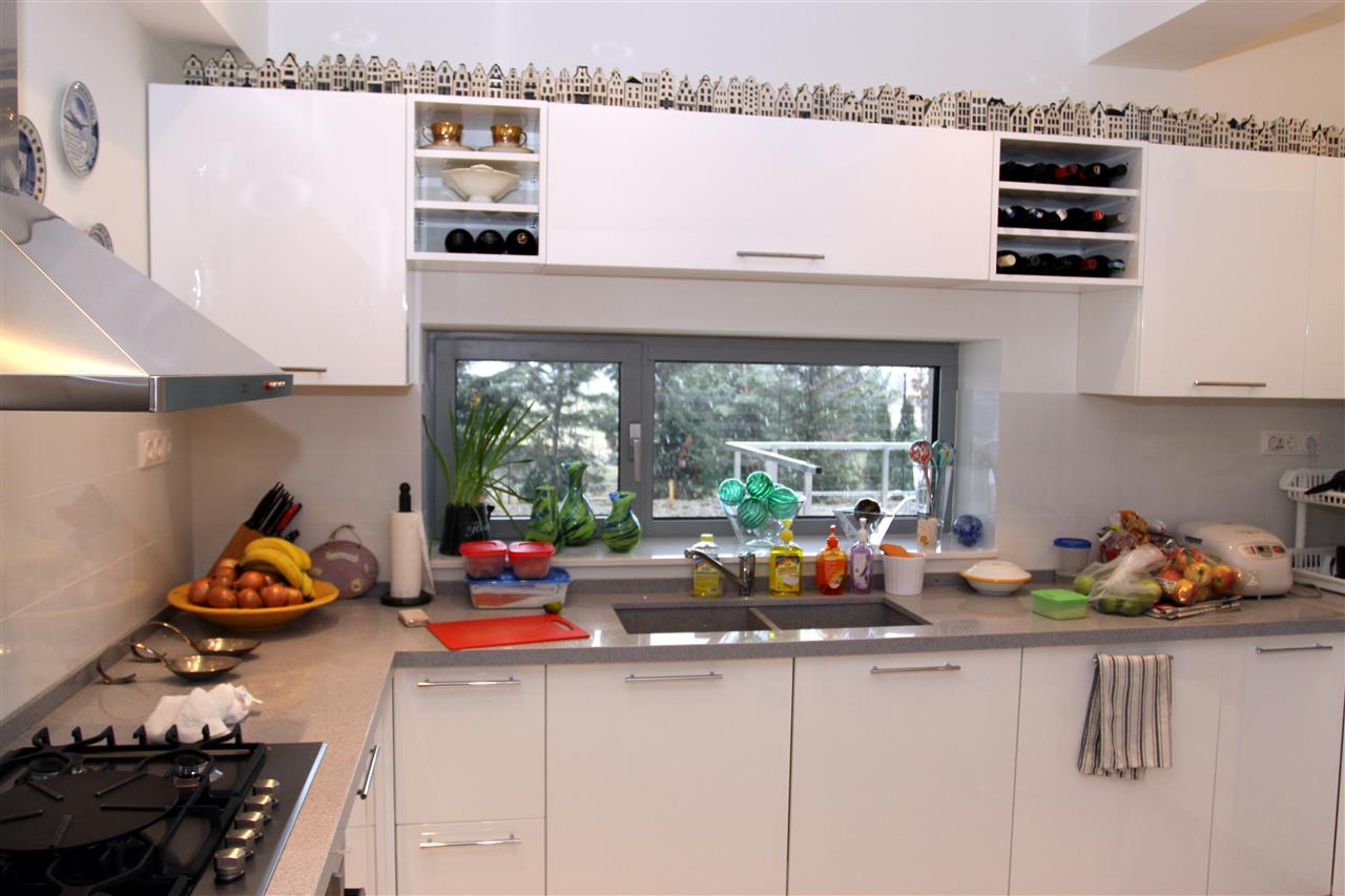 Poza Bucatarie U, pal/pal lucios, blat, alb - cbc130208 2 [6]