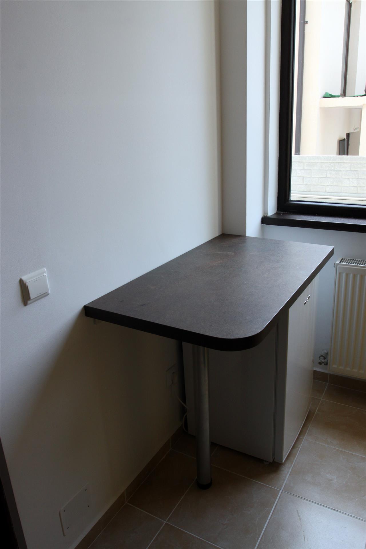 Poza Bucatarie liniara, pal, blat, galben, ruginiu - cbc160629 [3]