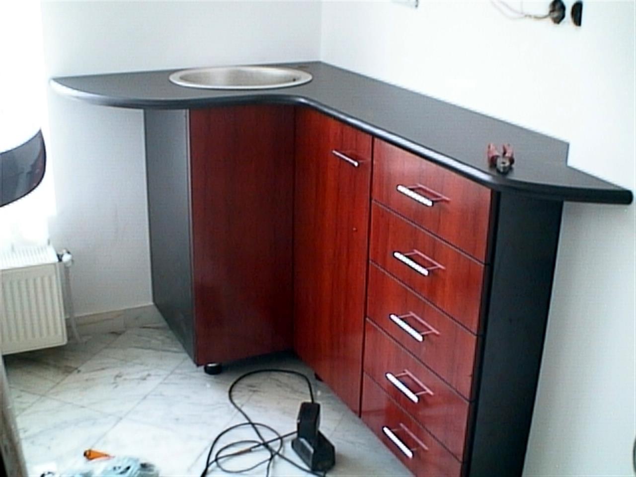 Poza Bar curb, pal, lemn rosu, inox - cbr020719 [3]