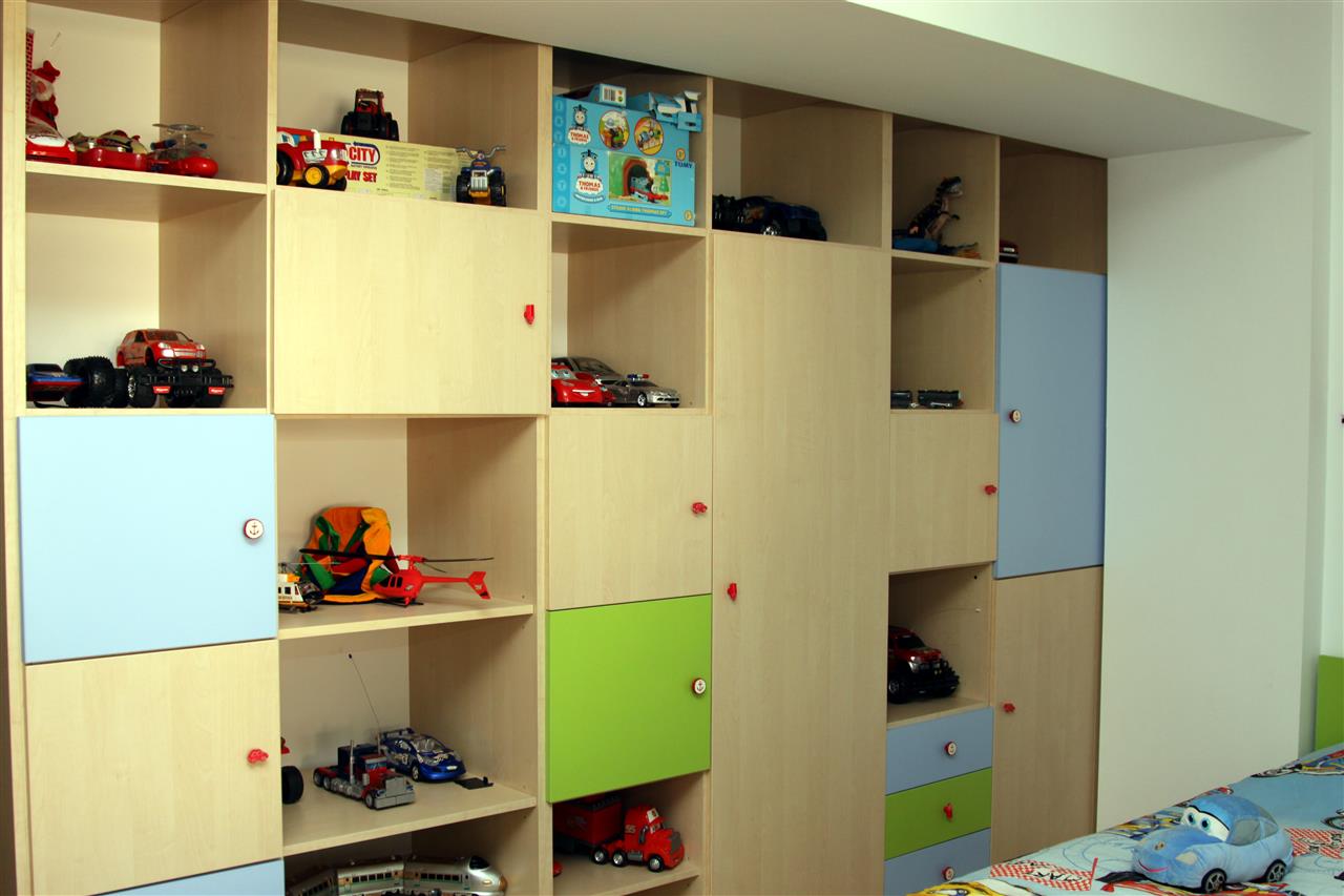 Poza dormitor baiat, pal, mesteacan alb, vedre, bleo - ccp090916 1 [3]