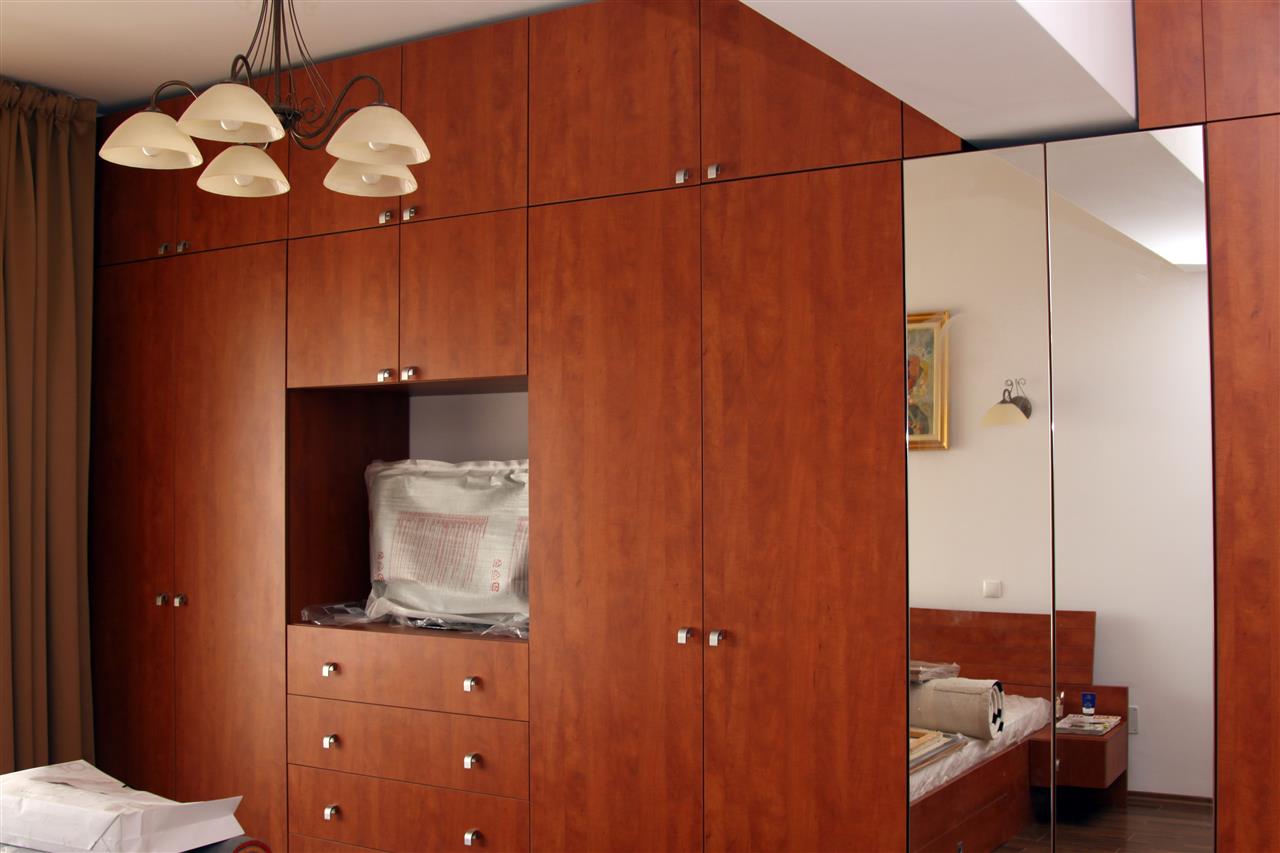 Poza ansamblu dulapuri, pal, oglinda, calvados sienna - cdr090407 [1]