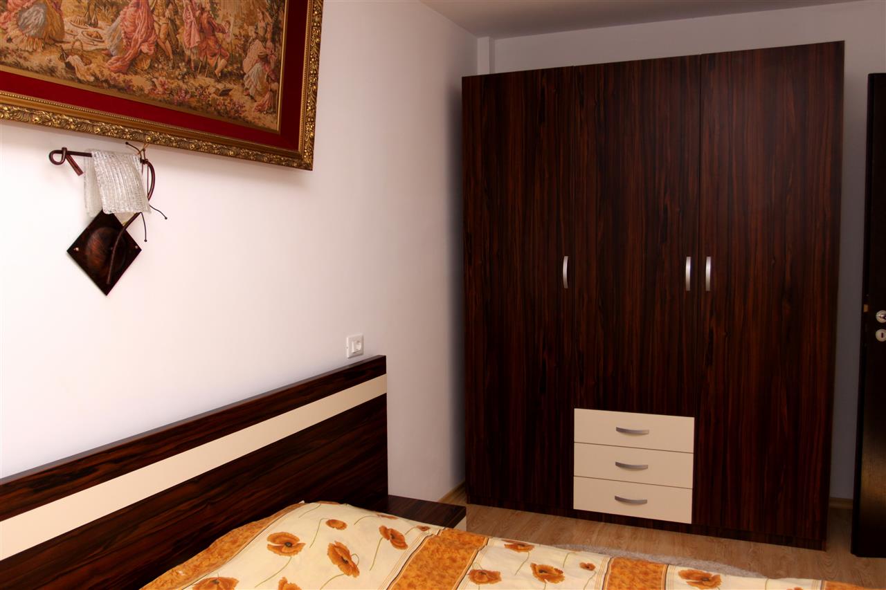 Poza pat, dulap usi batante, pal, stejar ferrara brun, seringa - cdr090916 2 [2]