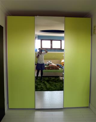 Poza dressing usi glisante, pal, oglinda, verde - cdr091008 1 [1]