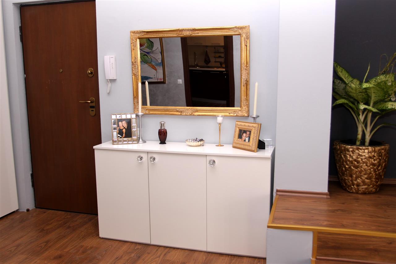 Poza pantofar, pal, mdf lucios, oglinda, alb - chl090415 [1]