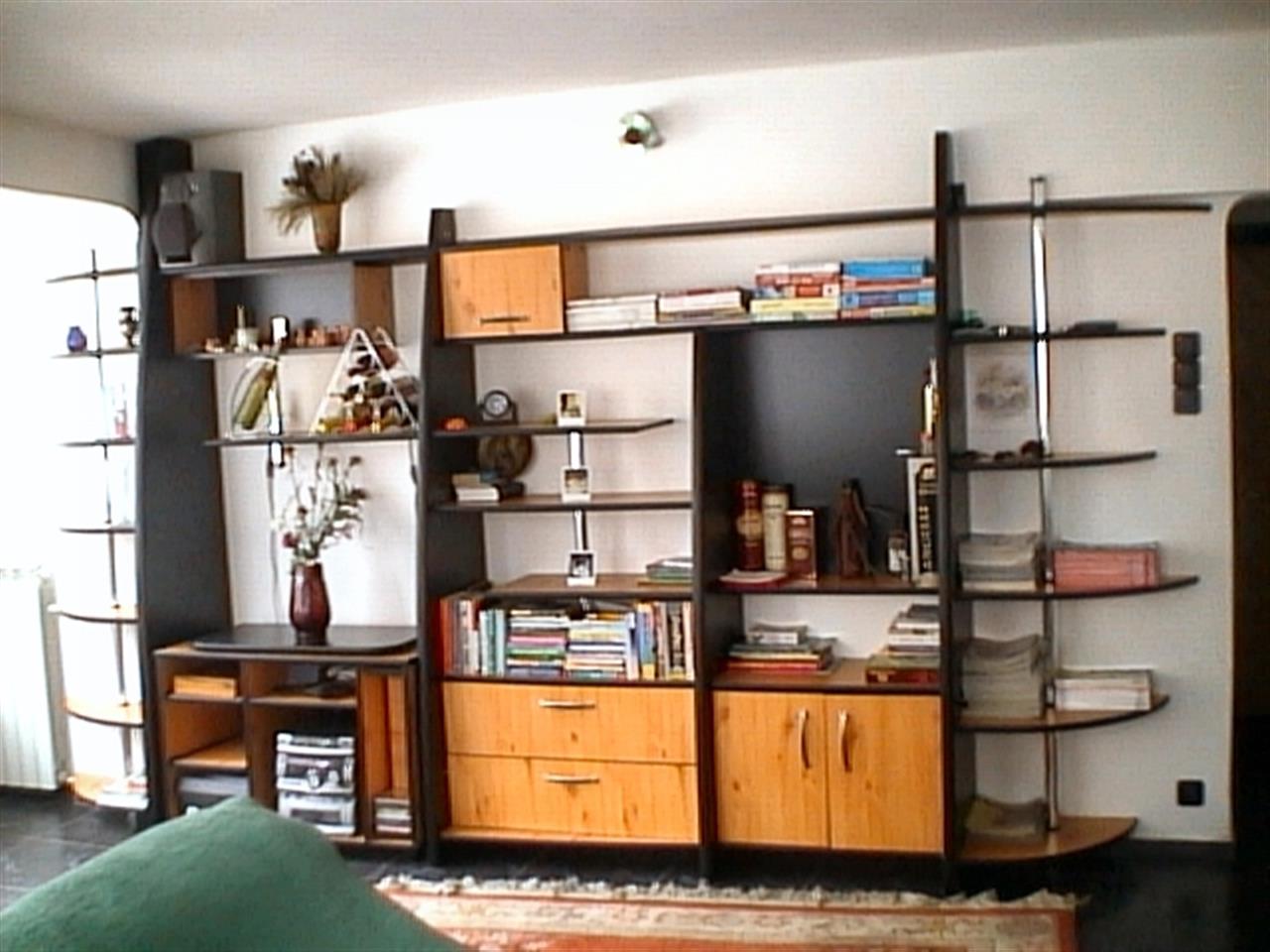 Poza Living pal, negru, pin cu noduri - clv010319 [1]