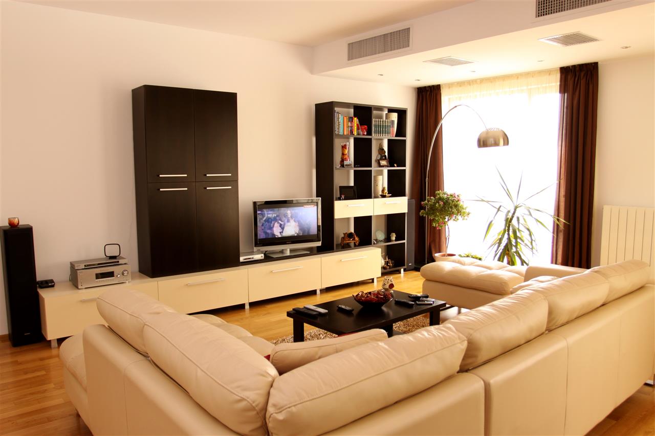 Poza Living pal/pal lucios, stejar ferrara brun, galben pastel - clv090410 [1]