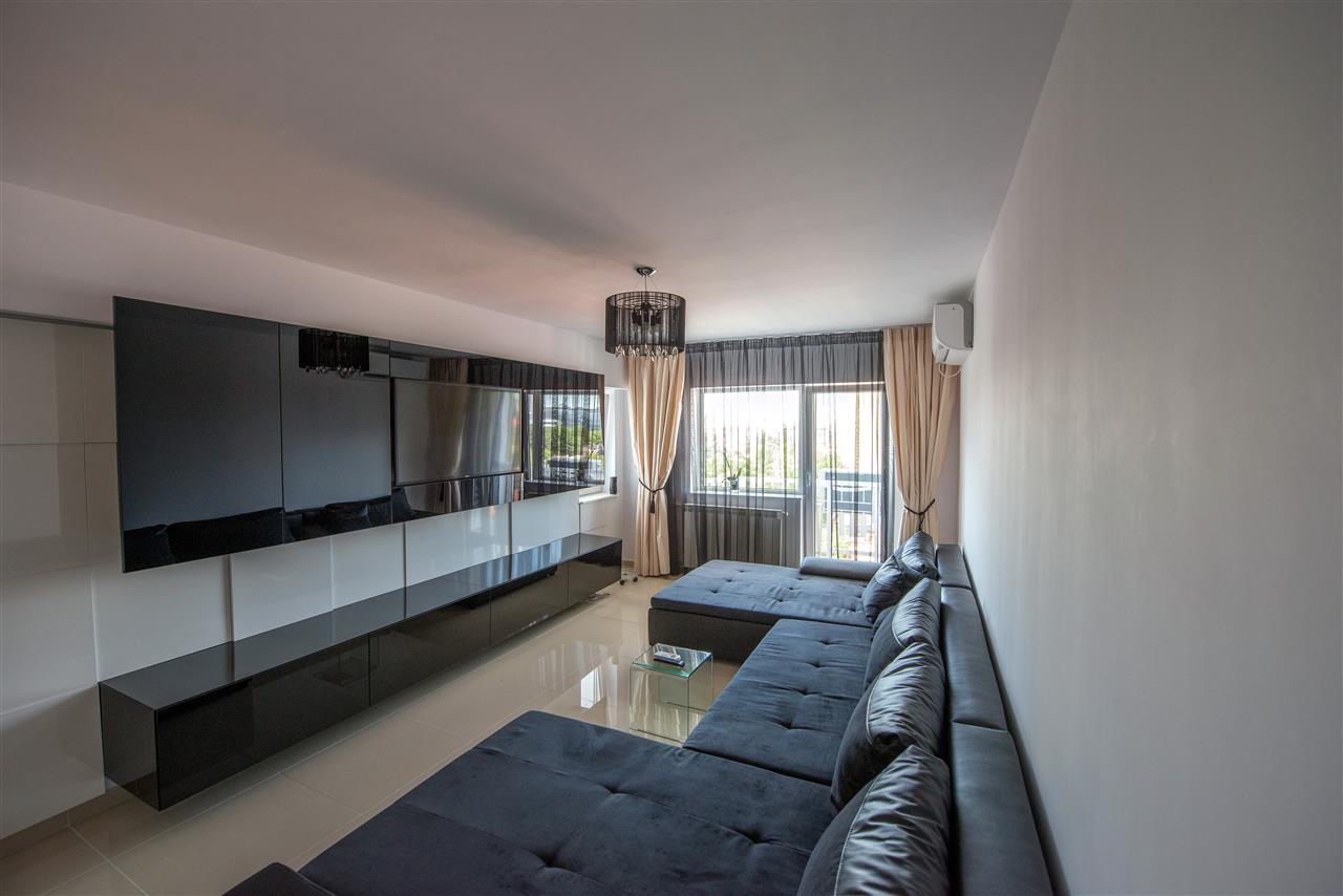 Poza Living pal/pal lucios, geam colorat, negru, alb zapada - clv160708 [1]