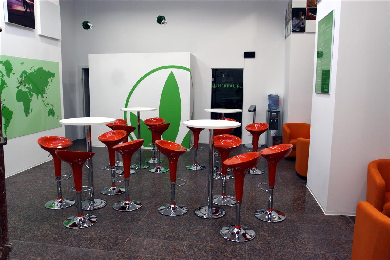 Poza Farmacie receptie + standuri prezentare, pal, hpl, geam, alb - mrf110925 [5]