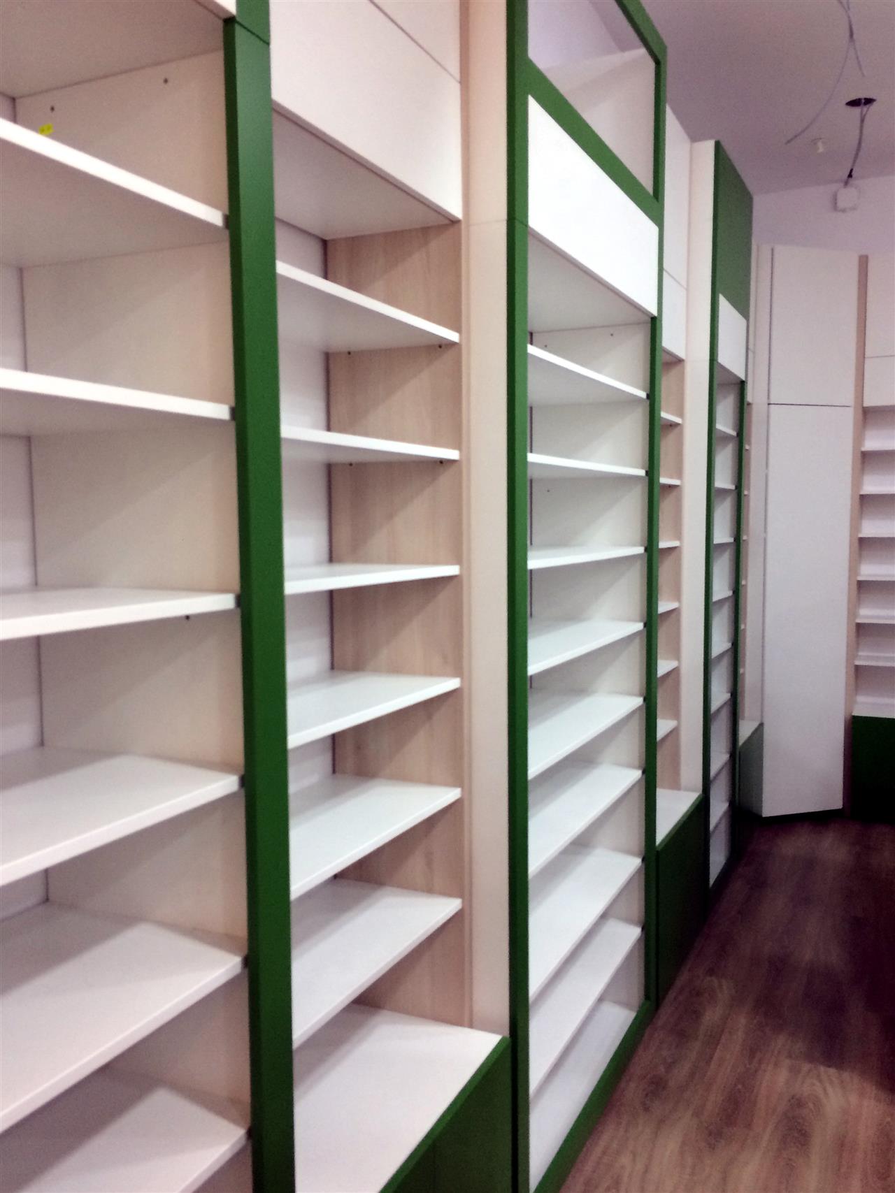 Poza Farmacie pal, mdf vopsit, salcam lakeland deschis, alb, verde - mrf160724-c [6]