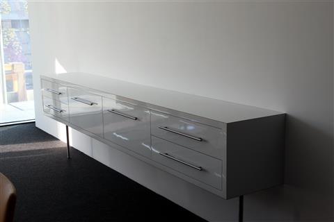 Poza Dulap sertare, pal, hpl, alb - odl101211 [1]