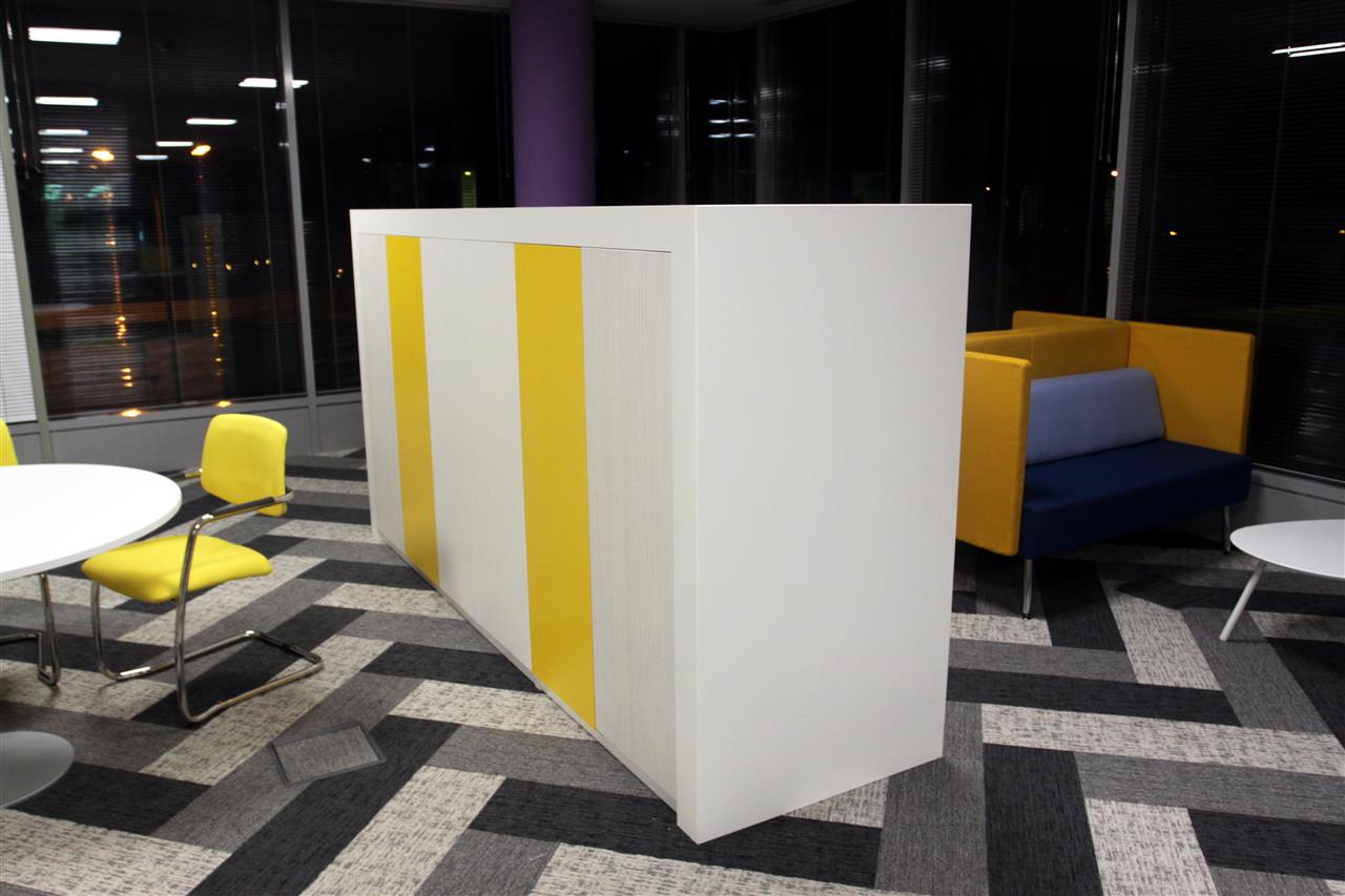 Poza Dulap usi batante, pal, alb, galben, alb hacienda - odl160910 [2]