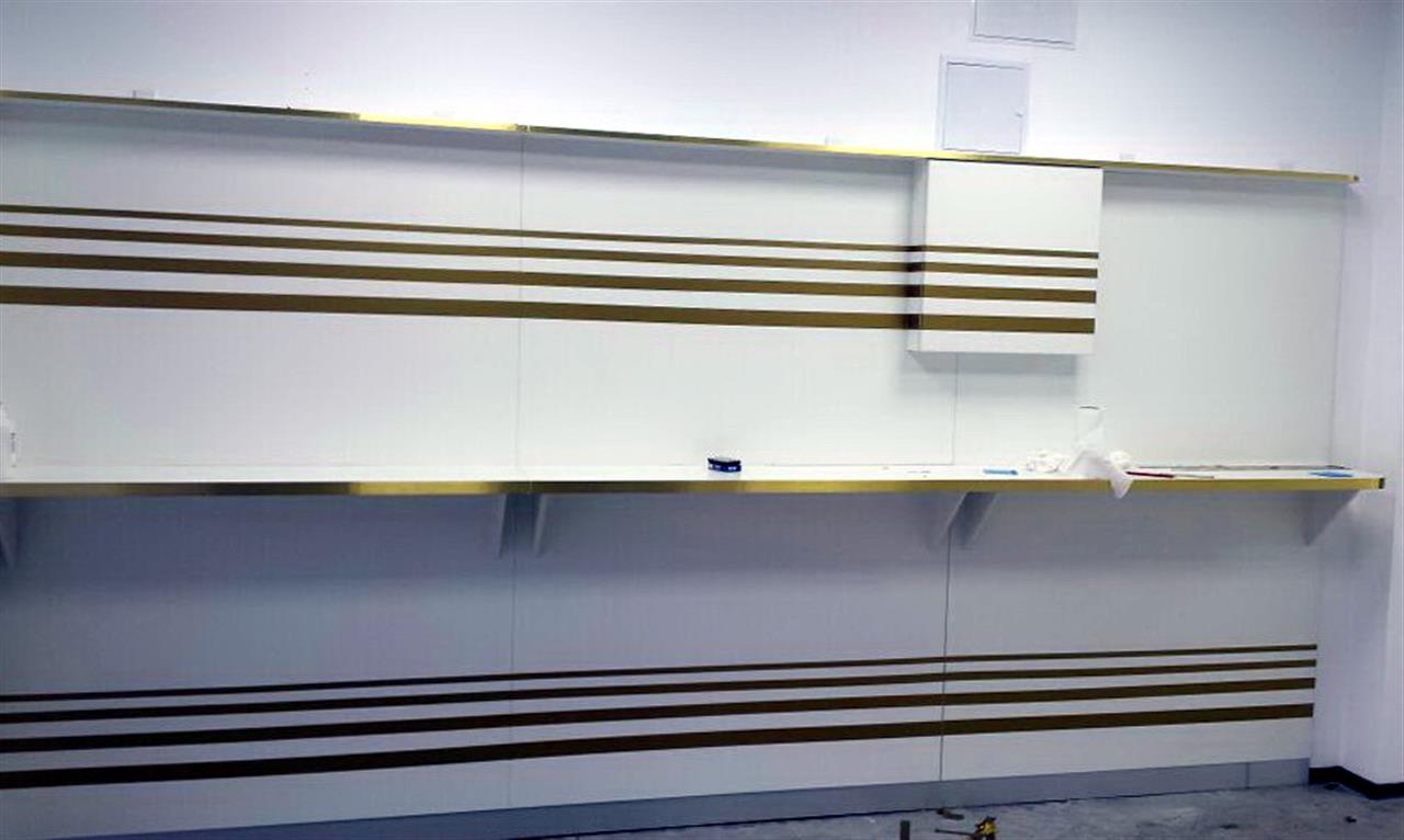 Poza Placare pal, alb, auriu - opl141212 [3]