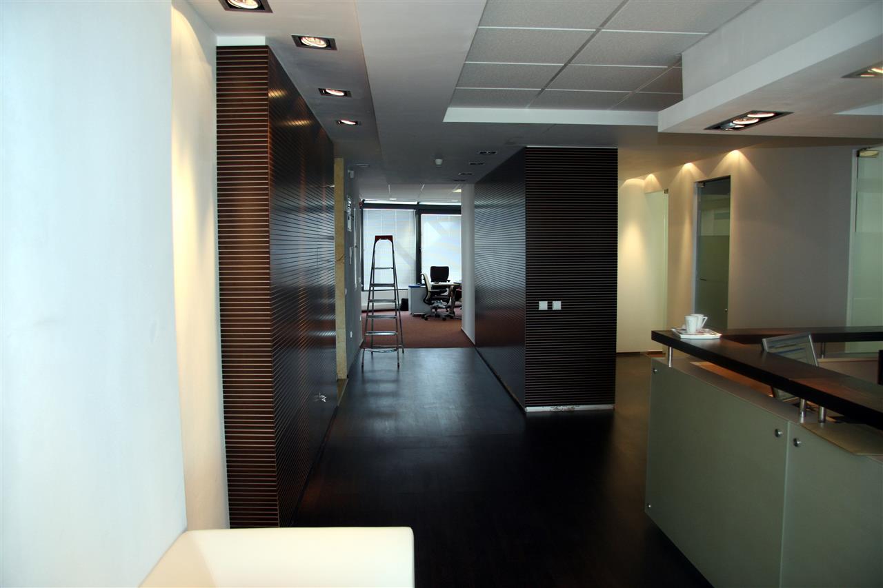 Poza Receptie L, pal, geam sablat, wenge, mesteacan alb - orc070510 [5]