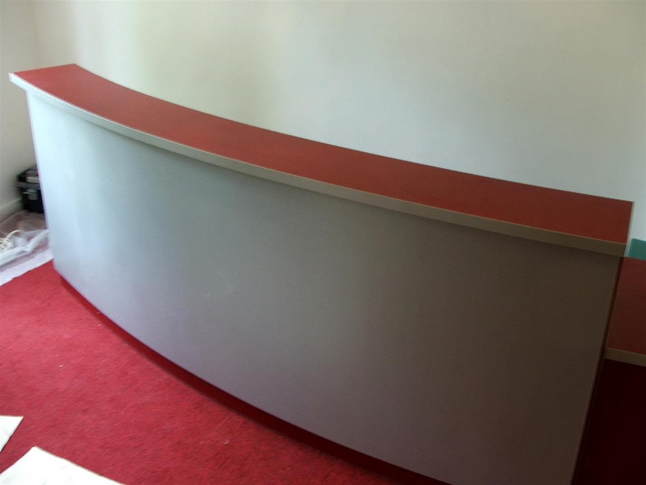 Poza Receptie curba, pal, gri, rosu - orc080409 [1]