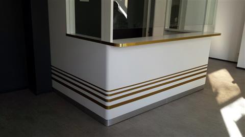 Poza Receptie casierie, pal, alb, auriu - orc141212 [1]