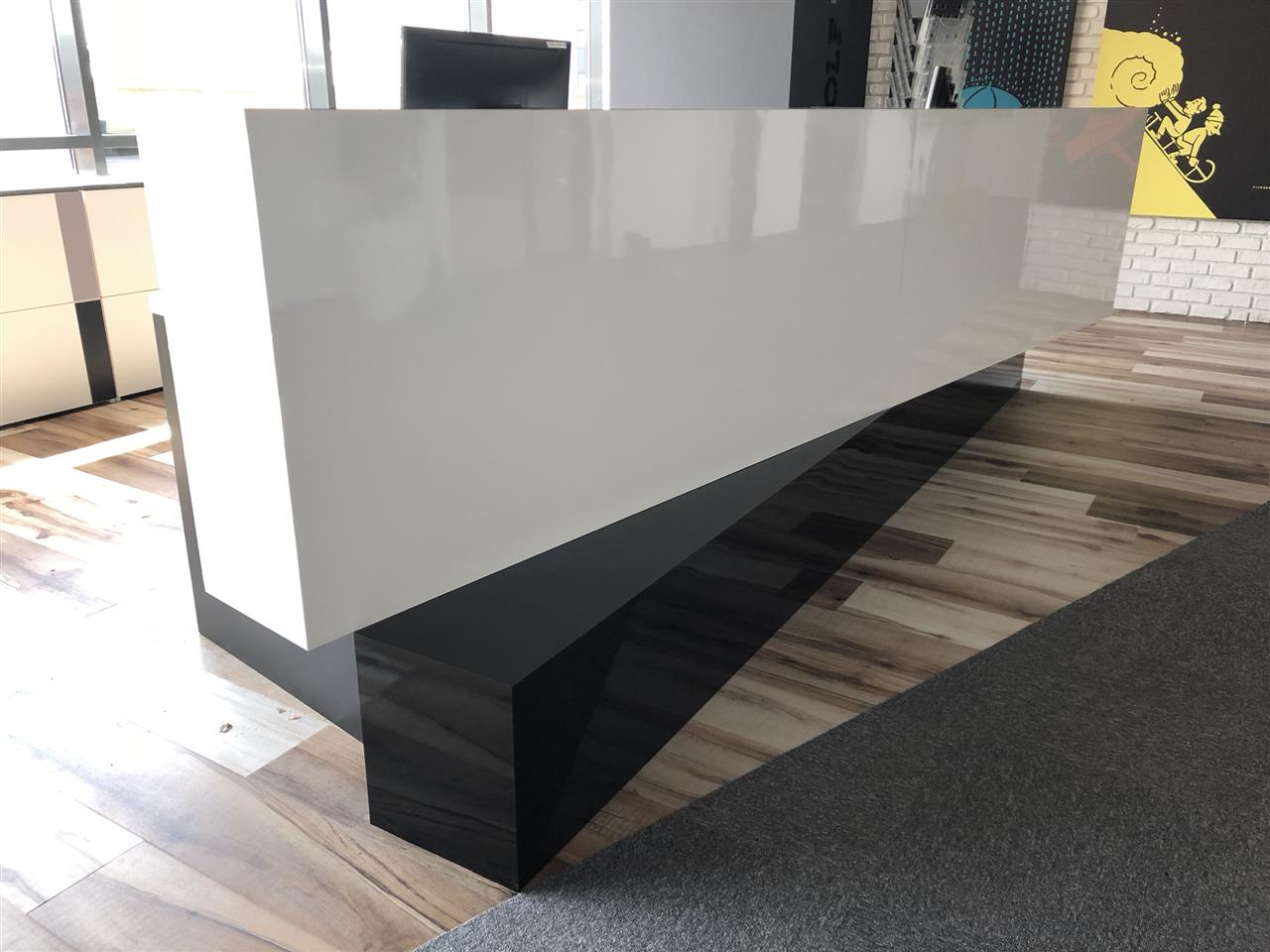 Poza Receptie dreapta, pal, hpl, alb, nergu - orc180506 [3]