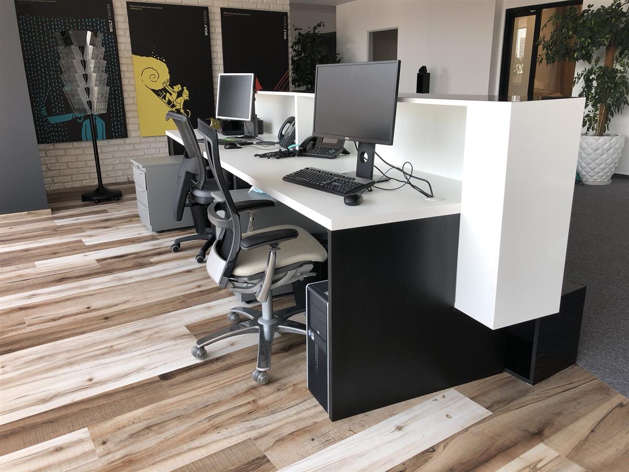 Poza Receptie dreapta, pal, hpl, alb, nergu - orc180506 [6]